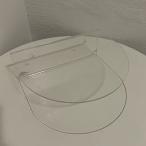 Clear Acrylic shelf Stand